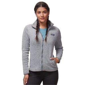 Patagonia Better Sweater Jacket in Birch White Size XS Winter Ski Base Layer